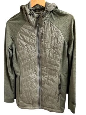 Green Hooded Lightweight Jacket Womens Farwest